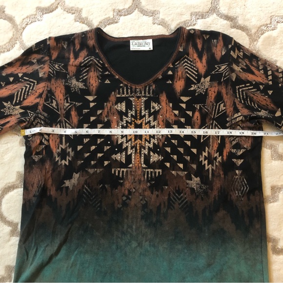 Western graphic long sleeve Cactus Bay - Picture 5 of 5
